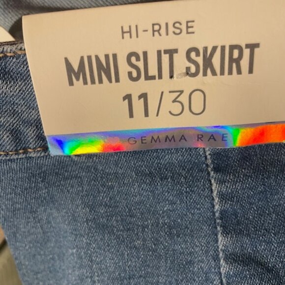 Gemma Rae Junior Hi Rise Denim Skirt Size 11(616) - Picture 6 of 6